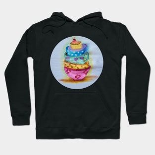 A cupcake on top Hoodie